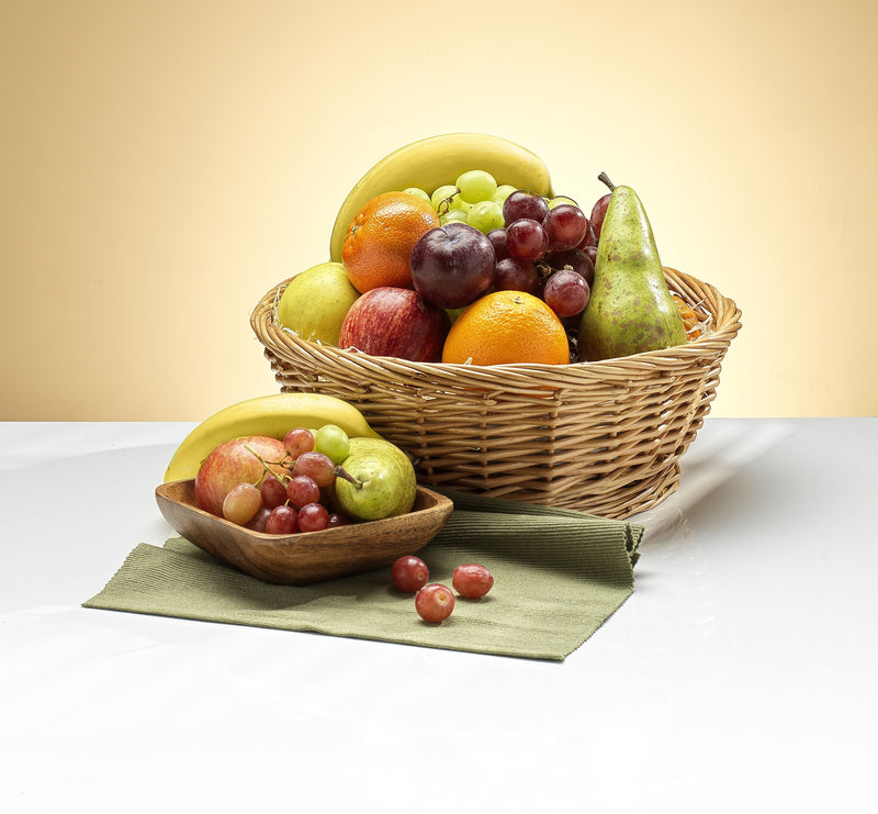 Favourites Fruit Gift Bundle + Personalised Card + Chocolate Truffles  £40.00